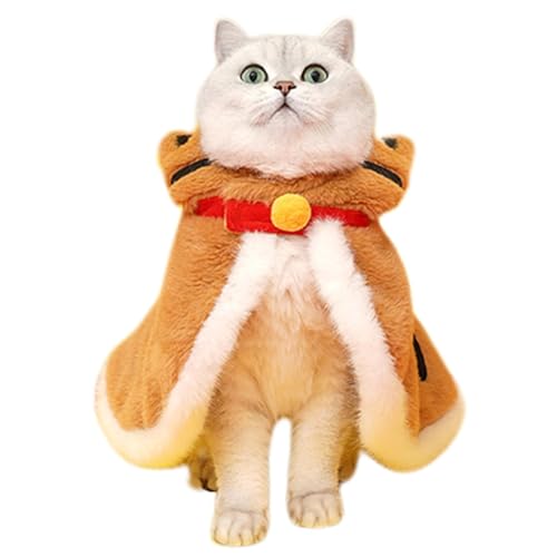 Katze Tiger Kostüm - Tiger Kostüm für Haustiere mit Kapuze, Tiger Kostüm für Haustiere | Tiger Kostüm für Haustiere | Tiger Halloween Kostüm, Katze Kapuzenpullover, Crini Kostüm Katze Tiger Kostüm - Tiger Kostüm für Haustiere mit Kapuze, Tiger Kostüm für Haustiere | Tiger Kostüm für Haustiere | Tiger Halloween Kostüm, Katze Kapuzenpullover, Crini Kostüm von Naqqios