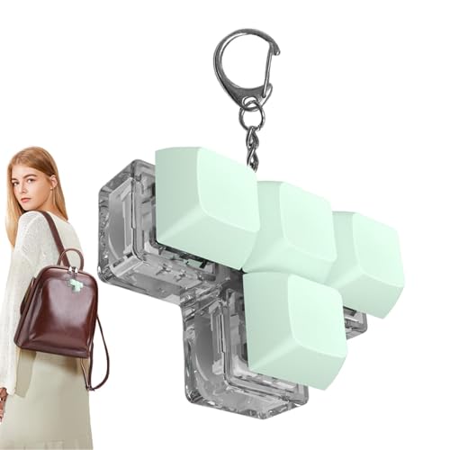 Keyboard Fidget Clicker – Spielzeug Clicker Tastatur, Spielzeug mit 4 Schlüsseln | Baumtester | Baumtester Spielzeug für entspannte Knöpfe, sensorisches Spielzeug, Schlüsselanhänger für Frauen, Männer Keyboard Fidget Clicker – Spielzeug Clicker Tastatur, Spielzeug mit 4 Schlüsseln | Baumtester | Baumtester Spielzeug für entspannte Knöpfe, sensorisches Spielzeug, Schlüsselanhänger für Frauen, Männer von Naqqios