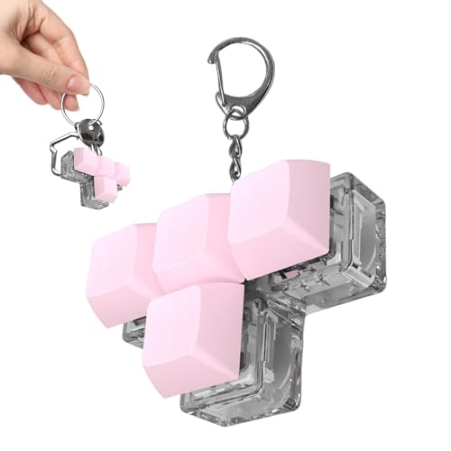 Keyboard Fidget Clicker – Spielzeug Clicker Tastatur, Spielzeug mit 4 Schlüsseln | Baumtester | Baumtester Spielzeug für entspannte Knöpfe, sensorisches Spielzeug, Schlüsselanhänger für Frauen, Männer Keyboard Fidget Clicker – Spielzeug Clicker Tastatur, Spielzeug mit 4 Schlüsseln | Baumtester | Baumtester Spielzeug für entspannte Knöpfe, sensorisches Spielzeug, Schlüsselanhänger für Frauen, Männer von Naqqios