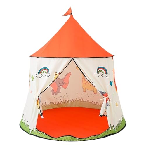 Kinderzelt Indoor - Kleinkind Campingschloss, Kinderzelten Playhouse | Kreatives Kinderzelt, Tragbares Gartenspielzelt, Indoor -Spielhaus Im Freien, Leichtes Kleinkindzelt Für Mädchen Kinderzelt Indoor - Kleinkind Campingschloss, Kinderzelten Playhouse | Kreatives Kinderzelt, Tragbares Gartenspielzelt, Indoor -Spielhaus Im Freien, Leichtes Kleinkindzelt Für Mädchen von Naqqios