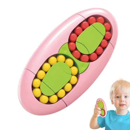 Magische Bohne, drehbar, magischer Bohnenwürfel, drehbar – Fidget Sensory Spinner Pop Spielzeug | pädagogisches sensorisches Spielzeug zur Dekompression der Hand für Erwachsene und Magische Bohne, drehbar, magischer Bohnenwürfel, drehbar – Fidget Sensory Spinner Pop Spielzeug | pädagogisches sensorisches Spielzeug zur Dekompression der Hand für Erwachsene und von Naqqios
