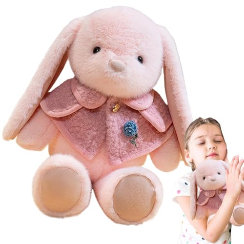 Bunny Pillow – Begleitet kleine niedliche Hasenspielzeuge | junge Hasenpuppen | Plüschtier aus weichem Plüsch, süße Karottenohren umarmen ein Kissen Bunny Pillow – Begleitet kleine niedliche Hasenspielzeuge | junge Hasenpuppen | Plüschtier aus weichem Plüsch, süße Karottenohren umarmen ein Kissen von Naqqios