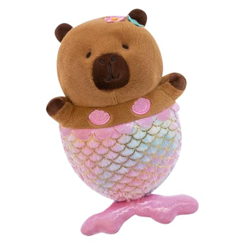 Naqqios Capybara Plüschtier – Capybara Figur Meerjungfrau aus Plüsch, umarmt das Capybara-Spielzeug | Capybara Cuddle Plance, niedliches Capybara-Spielzeug, weiches Capybara-Plüschtier Naqqios Capybara Plüschtier – Capybara Figur Meerjungfrau aus Plüsch, umarmt das Capybara-Spielzeug | Capybara Cuddle Plance, niedliches Capybara-Spielzeug, weiches Capybara-Plüschtier von Naqqios