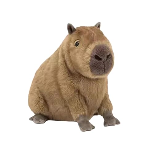 Naqqios Capybara-Plüschtier – Capybara-Plüschtier Capybara | Plüschtiere aus weichem Plüsch, bezauberndes Plüschkissen, einzigartige Modelle für Erwachsene Naqqios Capybara-Plüschtier – Capybara-Plüschtier Capybara | Plüschtiere aus weichem Plüsch, bezauberndes Plüschkissen, einzigartige Modelle für Erwachsene von Naqqios