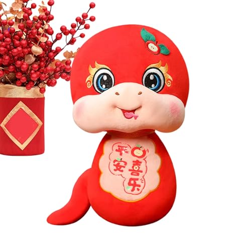 Chinesische Schlange Plüschtiere – Plüschfigur zum chinesischen Neujahrsfest, Erinnerung an das Jahr der Schlange | Maskottchen Chinesische Schlange Plüschtiere – Plüschfigur zum chinesischen Neujahrsfest, Erinnerung an das Jahr der Schlange | Maskottchen von Naqqios