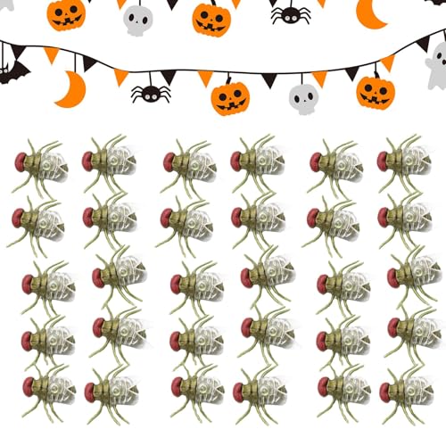 Naqqios Falsche Fliege – Halloween-Fliege, zartes Spielzeug | Set mit 200 realistischen Fake Toys für Fliegenwitze, Tierspielzeug für Witze, Halloween-Partygeschenke Naqqios Falsche Fliege – Halloween-Fliege, zartes Spielzeug | Set mit 200 realistischen Fake Toys für Fliegenwitze, Tierspielzeug für Witze, Halloween-Partygeschenke von Naqqios