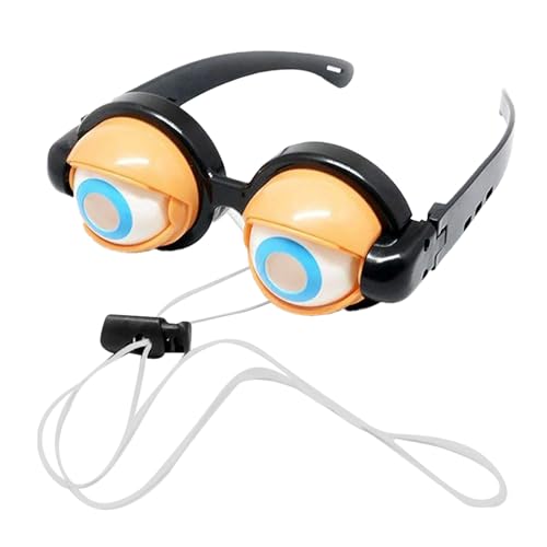 Naqqios Funny Eyes Brille | Halloween Streich Spaß Augen Brille - Scherzartikel Komische Gag Für Feste Geburtstag Verkleidung Party Fotografie Halloween Cosplay Naqqios Funny Eyes Brille | Halloween Streich Spaß Augen Brille - Scherzartikel Komische Gag Für Feste Geburtstag Verkleidung Party Fotografie Halloween Cosplay von Naqqios