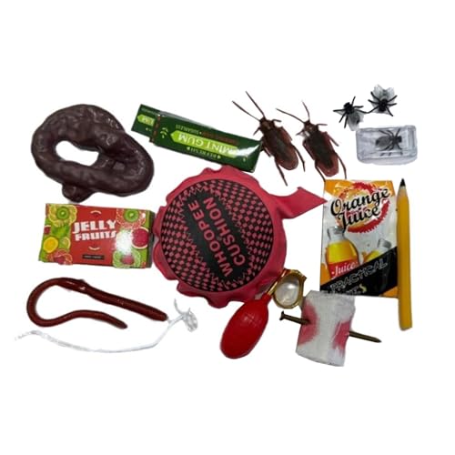 Gag Toys Streiche – Streich-Set, Streich-Set für Aprilfisch | Fantasie-Spielzeug zum Spielen von Streichen mit Fart Pad für und Jugendliche Gag Toys Streiche – Streich-Set, Streich-Set für Aprilfisch | Fantasie-Spielzeug zum Spielen von Streichen mit Fart Pad für und Jugendliche von Naqqios
