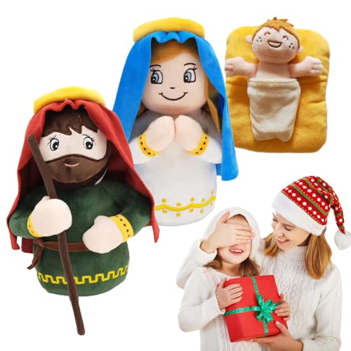 Jesus Plüschkissen – weiche Jesus-Figur für sie, Firecos Jesus Plüschtier, weiches Plüschspielzeug, Jesus-Plüschtier, religiös von Christus, niedlich Jesus Plüschkissen – weiche Jesus-Figur für sie, Firecos Jesus Plüschtier, weiches Plüschspielzeug, Jesus-Plüschtier, religiös von Christus, niedlich von Naqqios