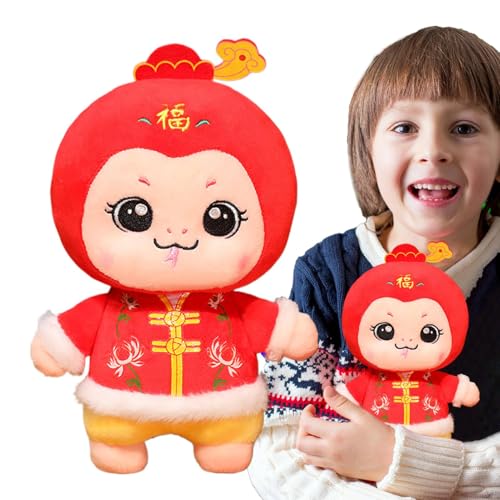 Plüschtier Jahr der Schlange, chinesisches Neujahrs-Plüschtier | Weiches Plüschtier 2025, Erinnerung an das Jahr der chinesischen Schlange, bequem für die Cha Plüschtier Jahr der Schlange, chinesisches Neujahrs-Plüschtier | Weiches Plüschtier 2025, Erinnerung an das Jahr der chinesischen Schlange, bequem für die Cha von Naqqios