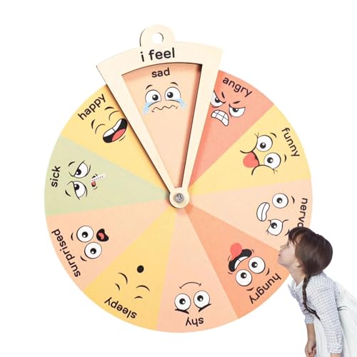 Naqqios Rad der Emotionen – Gefühlsrad aus | Tabelle der Emotionen Spielzeug Rad der Emotionen | chromatisches Rad für psychische Gesundheit, Heimbedarf Naqqios Rad der Emotionen – Gefühlsrad aus | Tabelle der Emotionen Spielzeug Rad der Emotionen | chromatisches Rad für psychische Gesundheit, Heimbedarf von Naqqios