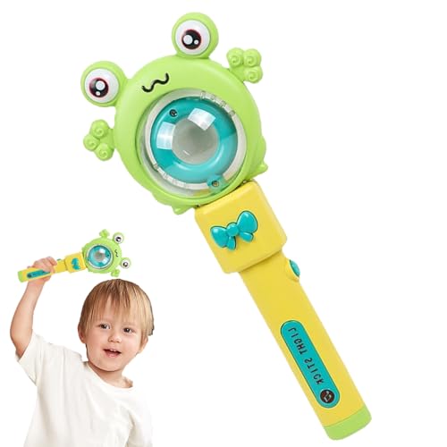 Naqqios Spielzeugmund leuchtet – blinkende LED für die Augen | Leuchtstab mit Licht und Sound, Musikspielzeug mit blinkendem Stab, Hase/Frosch Naqqios Spielzeugmund leuchtet – blinkende LED für die Augen | Leuchtstab mit Licht und Sound, Musikspielzeug mit blinkendem Stab, Hase/Frosch von Naqqios