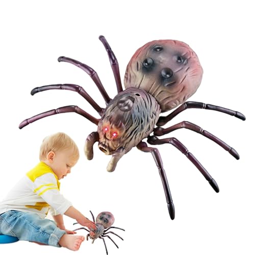 Spinnenroboter-Set, elektronisches Spielzeug für Tiere | Wissenschaftliche Physik-Sets für elektronische Spinnenroboter-Physik, Physik-Kits für Roboter, Spinnenroboter, elektrische Spinnenroboter-Set, elektronisches Spielzeug für Tiere | Wissenschaftliche Physik-Sets für elektronische Spinnenroboter-Physik, Physik-Kits für Roboter, Spinnenroboter, elektrische von Naqqios