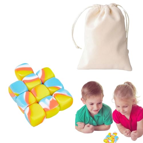 Naqqios Steinfangspiel – Steinspiel für buntes Bauspielzeug | Bausteine aus Silikon, stapelbares Lernspielzeug für Jungen und Mädchen Naqqios Steinfangspiel – Steinspiel für buntes Bauspielzeug | Bausteine aus Silikon, stapelbares Lernspielzeug für Jungen und Mädchen von Naqqios