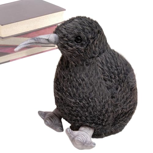Naqqios Vogel-Plüschtier – aus Plüsch, Kiwi mit süßem Fell, Kiwi-Plüschtier aus Plüsch | weich wie ein echtes Vogelspielzeug, ein Plüschtier aus Plüsch Naqqios Vogel-Plüschtier – aus Plüsch, Kiwi mit süßem Fell, Kiwi-Plüschtier aus Plüsch | weich wie ein echtes Vogelspielzeug, ein Plüschtier aus Plüsch von Naqqios