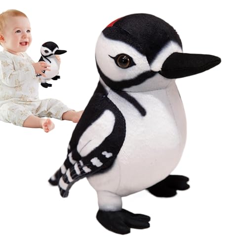 Naqqios Weiches Vogel-Plüschtier – Vogel-Plüschtier, Plüschtier in Papageienform | Kollektion 7,8 Zoll, niedliches Papageien-Plüschspielzeug von Naqqios