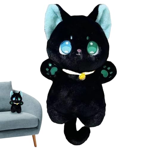 Plüschtier für Katzen, Plüschspielzeug für Katzen | Katzenplüsch 25 cm | weiche Plüschkatze für die Dekoration von Haus und Auto, weiche Plüschtiere für Plüschtier für Katzen, Plüschspielzeug für Katzen | Katzenplüsch 25 cm | weiche Plüschkatze für die Dekoration von Haus und Auto, weiche Plüschtiere für von Naqqios