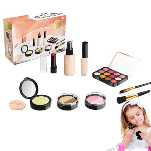 Schminkset für Kleinkinder – sieht so aus, als würde man Make-up-Spielzeug spielen, kosmetisches Spielzeug-Set sieht so aus, als würde man spielen | Leichtes Kosmetikspielzeug für Schminkset für Kleinkinder – sieht so aus, als würde man Make-up-Spielzeug spielen, kosmetisches Spielzeug-Set sieht so aus, als würde man spielen | Leichtes Kosmetikspielzeug für von Naqqios