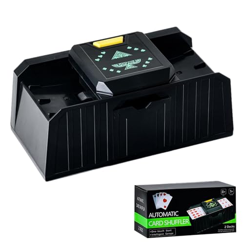 Shuffler-Maschine für Karten – automatischer Karten-Shuffler Player, automatische Kartenshufflermaschine | Kartenmischer auf Batteriebasis, Shuffler für elektrisches Spiel, Maschine Shuffler-Maschine für Karten – automatischer Karten-Shuffler Player, automatische Kartenshufflermaschine | Kartenmischer auf Batteriebasis, Shuffler für elektrisches Spiel, Maschine von Naqqios