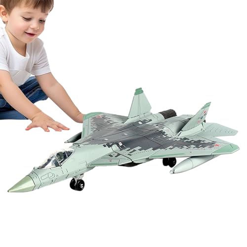 Spielzeug-Set zur Montage von Flugzeugen – Bauspielzeug des Flugzeugmodells, Montage von Aircraft Flugzeug-Spielzeugen mit klassischen Camouflage-Motiven | Baugruppen-Set für von Naqqios