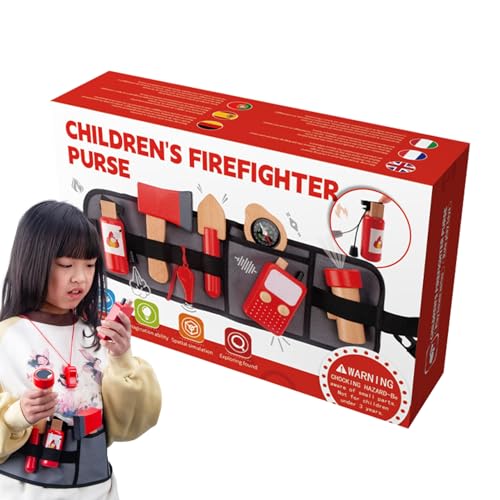 Toys Fire Feuerlöscher, Spielzeug, Lernzubehör, Feuerlöscher, Spielzeug, Lernspielzeug, Holzspiel mit Aufbewahrungstasche Toys Fire Feuerlöscher, Spielzeug, Lernzubehör, Feuerlöscher, Spielzeug, Lernspielzeug, Holzspiel mit Aufbewahrungstasche von Naqqios