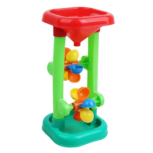Wasser-Siebtrichter-Spielzeug – Sandkastenspielzeug, Sanduhr-Trichter, Wasser-Sieb, kreatives Windmühlen-Spielzeug für den Außenbereich, für Jungen Wasser-Siebtrichter-Spielzeug – Sandkastenspielzeug, Sanduhr-Trichter, Wasser-Sieb, kreatives Windmühlen-Spielzeug für den Außenbereich, für Jungen von Naqqios