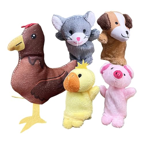 Weiches Fingerspielzeug – Fingerpuppen mit Tieren, Lernspielzeug, sensorisches Spielzeug für Babys, interaktives Spielzeug für Eltern und Kinder, realistisch für Kleinkinder Weiches Fingerspielzeug – Fingerpuppen mit Tieren, Lernspielzeug, sensorisches Spielzeug für Babys, interaktives Spielzeug für Eltern und Kinder, realistisch für Kleinkinder von Naqqios