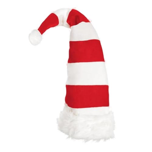 Weihnachtshut aus Plüsch – Weihnachtshut, rot und weiß, klassischer Weihnachtsmannhut | Weihnachtsmannhut aus Plüsch für Erwachsene, Weihnachtshut, weich und kreativ Weihnachtshut aus Plüsch – Weihnachtshut, rot und weiß, klassischer Weihnachtsmannhut | Weihnachtsmannhut aus Plüsch für Erwachsene, Weihnachtshut, weich und kreativ von Naqqios
