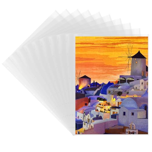 Nariolar 51x71cm10er-Pack transparente Hüllen, 10 HD-Taschen für 20 Puzzles, Staubdicht & Schützendes Puzzle-Zubehör Nariolar 51x71cm10er-Pack transparente Hüllen, 10 HD-Taschen für 20 Puzzles, Staubdicht & Schützendes Puzzle-Zubehör von Nariolar