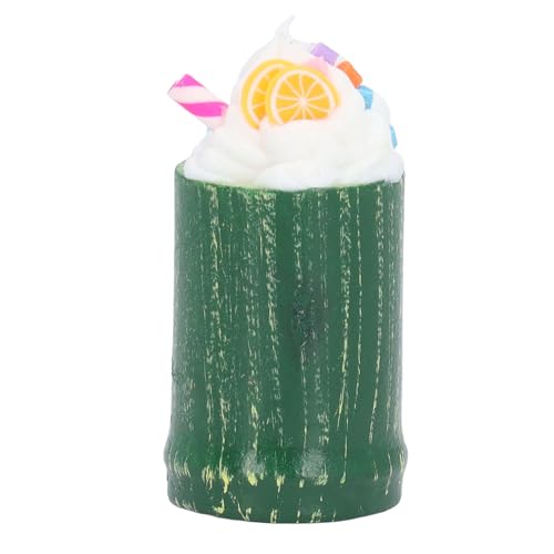 10 Stück Puppenhaus-Milch-Teetasse, Langlebig, Realistische Miniatur-Eisbecher für 1/12 Puppenhaus (Fruchtscheiben) von Naroote