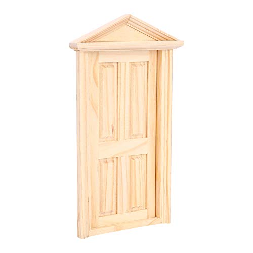 Miniaturenzubehör für Form -freche Puppen, Holzpuppentür, für von Naroote