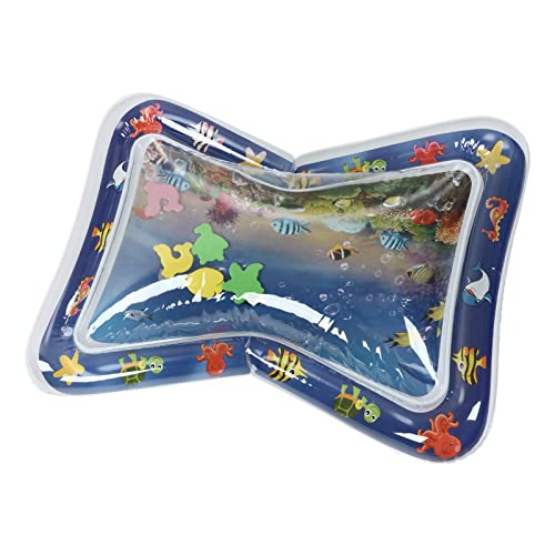 Naroote Baby Wasser Playmat, Wasserbauchzeit Matte Wasserdichtes Rechteck Geformt Leicht zu Tragen für Säuglinge (U -Boot -Modell) von Naroote