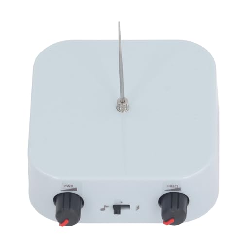 Naroote Berührbarer Spark -Arc -Generator, 2 Kleine Glühbirnen Musical Coil Kit 0-10 cm Anpassungslautsprecherfunktion AC100-240V für Wissenschaftliches Unterrichtsexperiment (EU-Stecker AC100-240V) von Naroote
