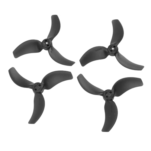 Naroote Blasse für RC -Drohnen -Propeller, Helices für Licht- und Reise Tragbare Drohnen (Black) von Naroote