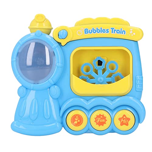 Naroote Bubble Machine, 8 -Loch wasserdichte Tragbare Bubble Machine, Geruchlos mit Kindergeburtstagsfeiern (Blue) von Naroote