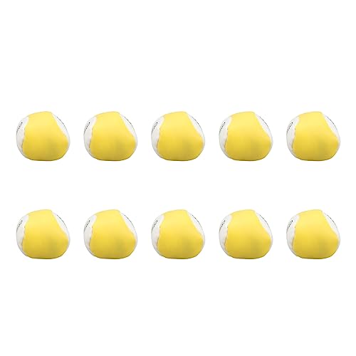 Naroote Cornhole-Bohnenbeutel, Comic-Stil, 10 Stück (gelb) von Naroote