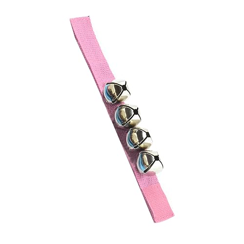 Naroote Eine Handgelenkglocke, Einstellbare Multifunktionale Größe der Hände, die die Glocke Leicht zu Tragen Haben, um die Rhythmus -Trommeln für Kinder Frühzeitig zu Tragen (PINK) von Naroote