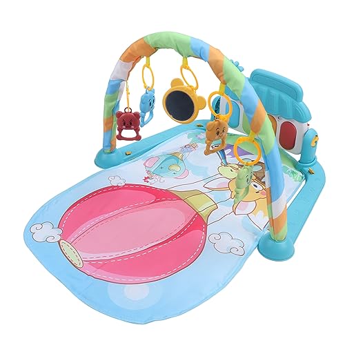 Naroote Game Gym für Kinderaktivitäten, Elektronische ABS -Komponente, Schöne Musik, Lustiges Spielzeug, Klaviermatte, um Babykicks zu Spielen, Ideales Geschenkgeschenk (Ballonmuster) von Naroote