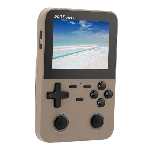 Naroote Handheld -Spielekonsole, IPS Display Retro Handheld Game Console für Reisen (Sekt) von Naroote
