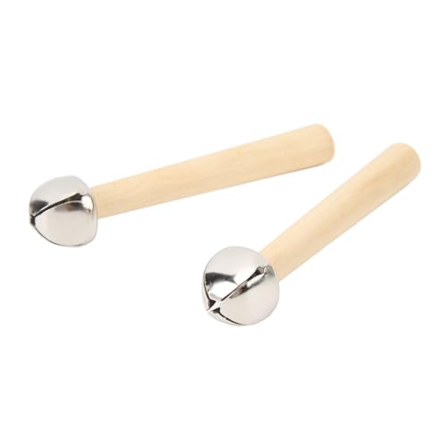 Naroote Holztrommelspielzeug, Lichtglocken Orff 2pcs 12 cm Bequeme Verwendung für Kinder Frühbildende Kinder Naroote Holztrommelspielzeug, Lichtglocken Orff 2pcs 12 cm Bequeme Verwendung für Kinder Frühbildende Kinder von Naroote