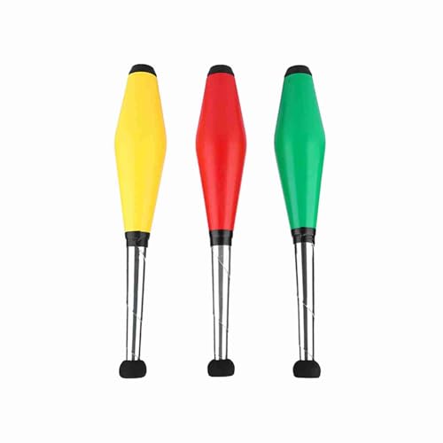 Naroote Jonglierkeulen, Jonglierstock für, 3 Stück, Ultraleicht, für, Training, Jongleur, Jonglierstock, Zubehör, Jonglierbälle, Spielzeug für Naroote Jonglierkeulen, Jonglierstock für, 3 Stück, Ultraleicht, für, Training, Jongleur, Jonglierstock, Zubehör, Jonglierbälle, Spielzeug für von Naroote