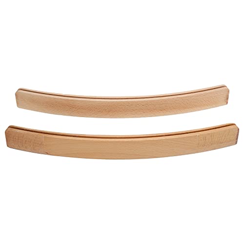 Naroote Kartenhalter Zum Spielen von Karten, Holzkartenhalter 2PCS Professionelle Holzspielkarten Pokerkartenhalterhalter für ältere Menschen von Naroote