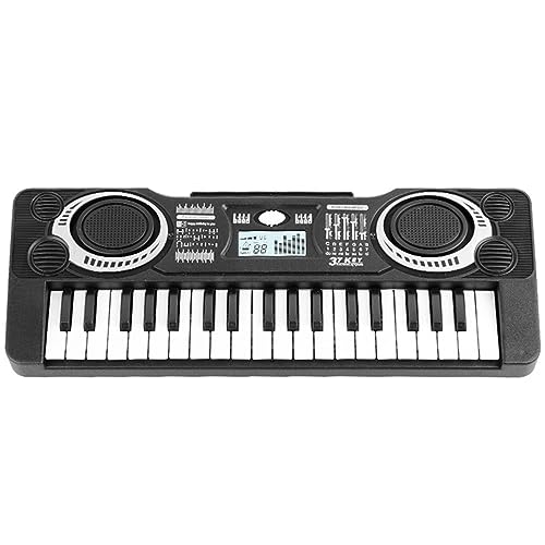 Naroote Klavier -Tastatur für Kinder, Tragbares Multi -funktionales Interesse an Musik Einfacher Tastatur Bildung für Zuhause (Neue 37 Schlüssel) von Naroote