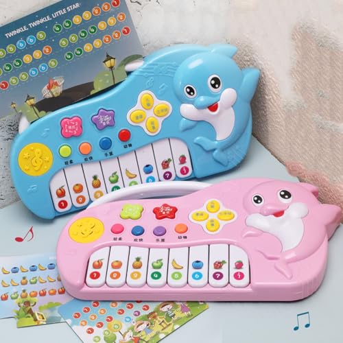 Naroote Musikspielzeug, Bildung für Kinder mit Tierspielzeug für Kinder, Multifunktional für für (Blue) von Naroote