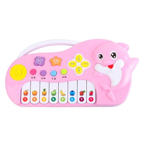 Naroote Musikspielzeug, Bildung für Kinder mit Tierspielzeug für Kinder, Multifunktional für für (PINK) von Naroote