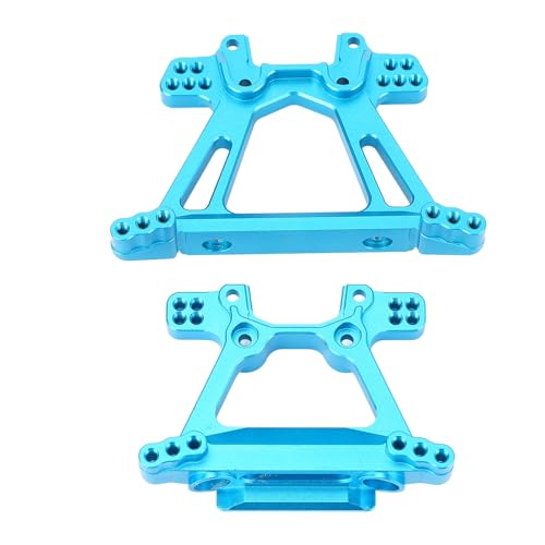 Naroote RC 1/10 Stoßturm -Set, RC -Turm Im Aluminium mit Präziser Einstellungen, Hell für BL 2s Slash 4x4 -LKWs (Himmelblau) von Naroote