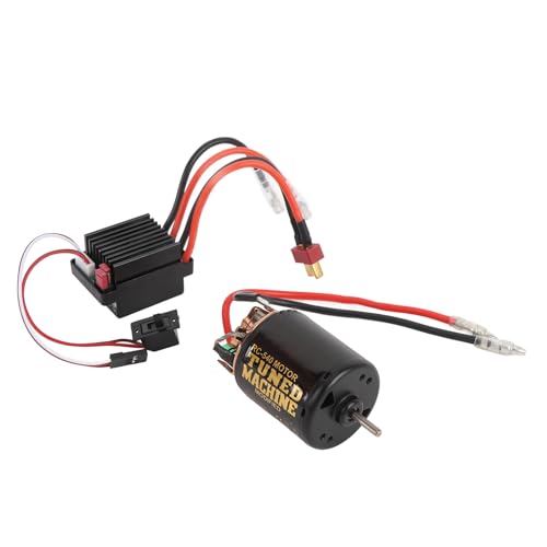 RC -Autobürstenmotor, Wasserfestes Schweißkabel RC -Motor mit ESC für Redcat Gen 8 (80T) von Naroote