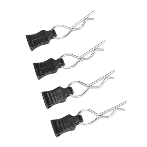 Naroote RC-Car-R-Peg-Clips, 4 Stück RC-Karosserie-Clips, Tragbar, Stabile Halterung mit Zuggriffen für 124008 für 124010 von Naroote