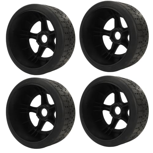 Naroote RC-Räder und -Reifen, RC-Reifen, 4 Stück, Unebene Textur für 1/10 RC-Autos von Naroote