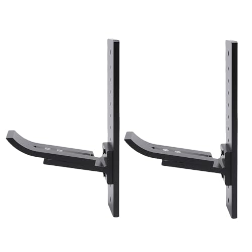 Naroote RC -TA -Display Stand, Anti Crack Decorative Stury Struktur Starke Ladungskapazität RC Model Car Wall Display Anhänger für 1/18 1/16 /10/8 /5 Skalen Crawler (Black) von Naroote